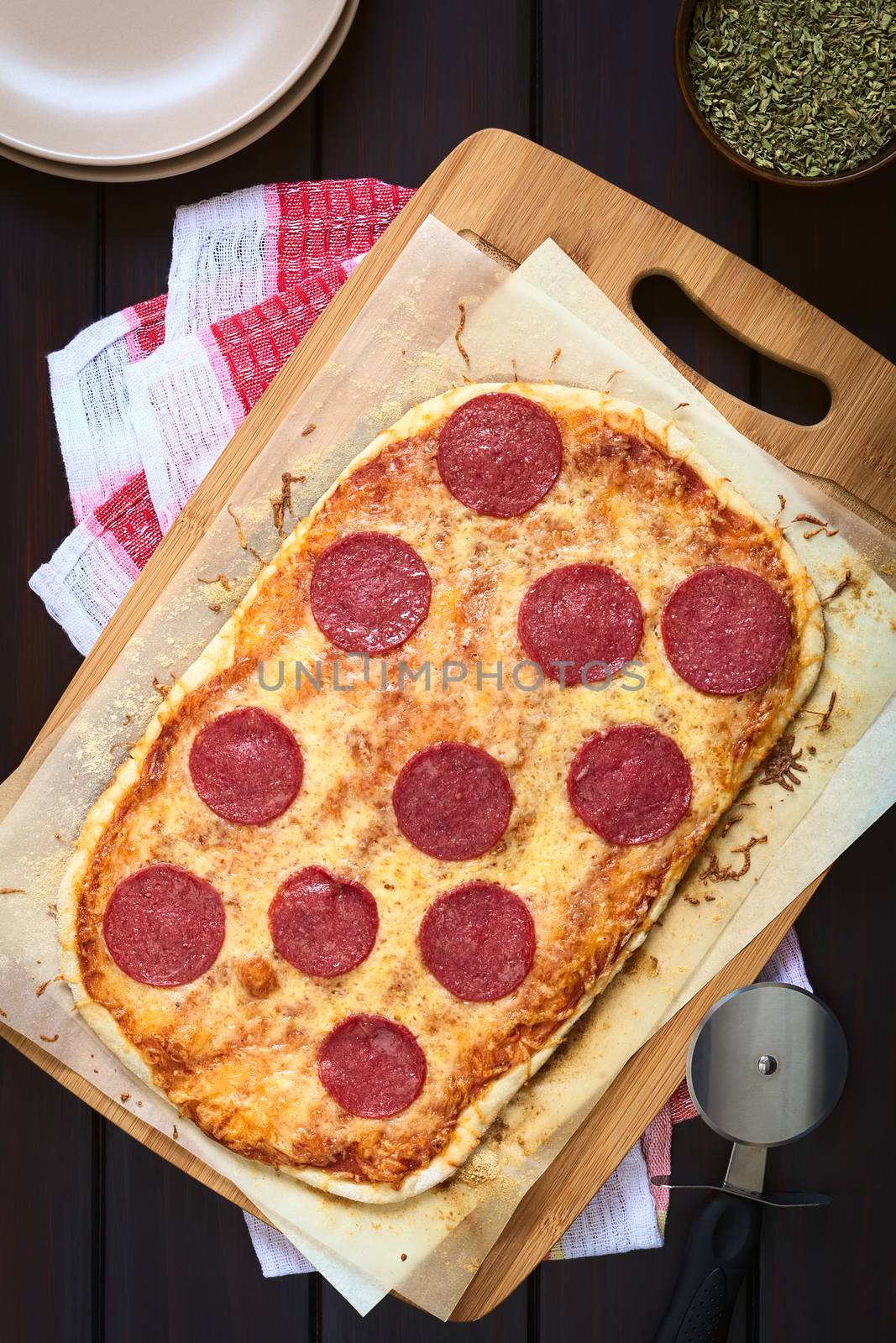 Pepperoni or Salami Pizza by ildi