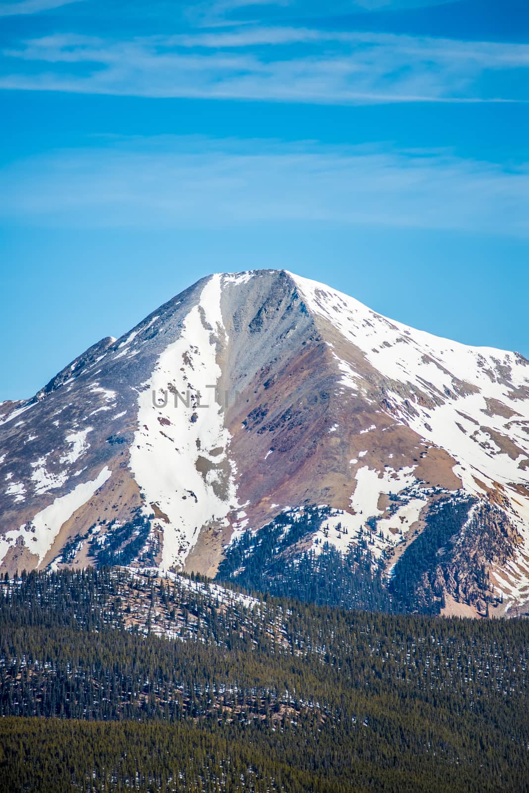 colorado rocky mountains near monarch pass