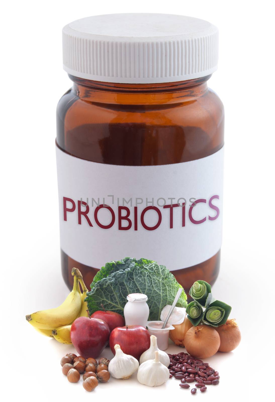 Probiotic pills concept by unikpix