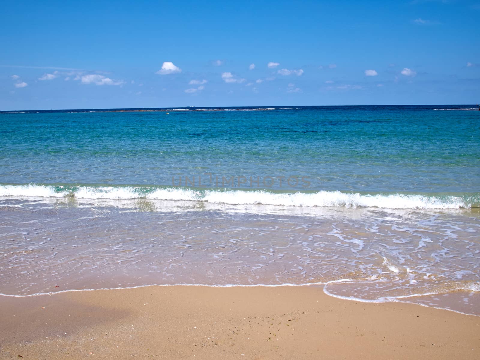 Perfect beach coast resort summer vacation background image