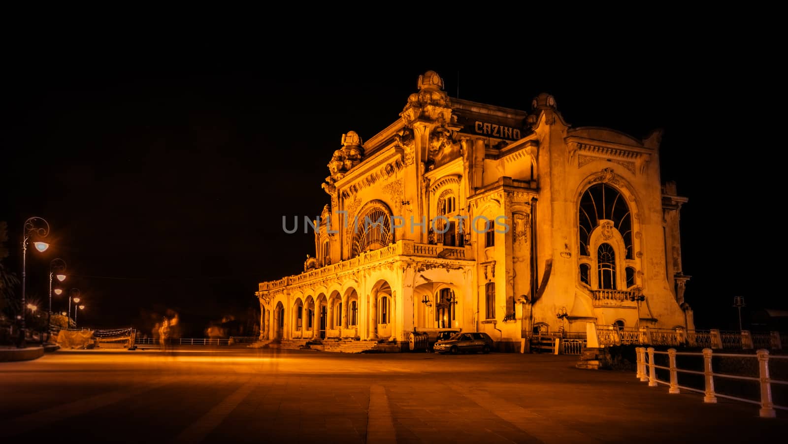 Old casino building in Constanta, Romania.