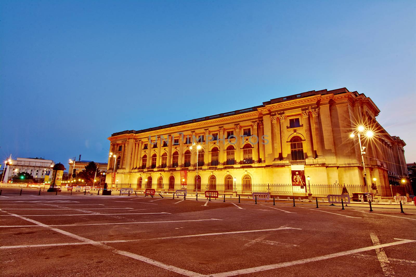 Elisabeta Palace on Calea Victoriei, Bucharest.