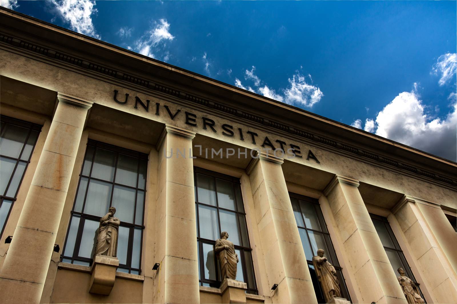 University of Bucharest, Faculty of Law building.