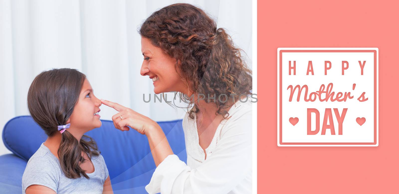 Composite image of mothers day greeting by Wavebreakmedia