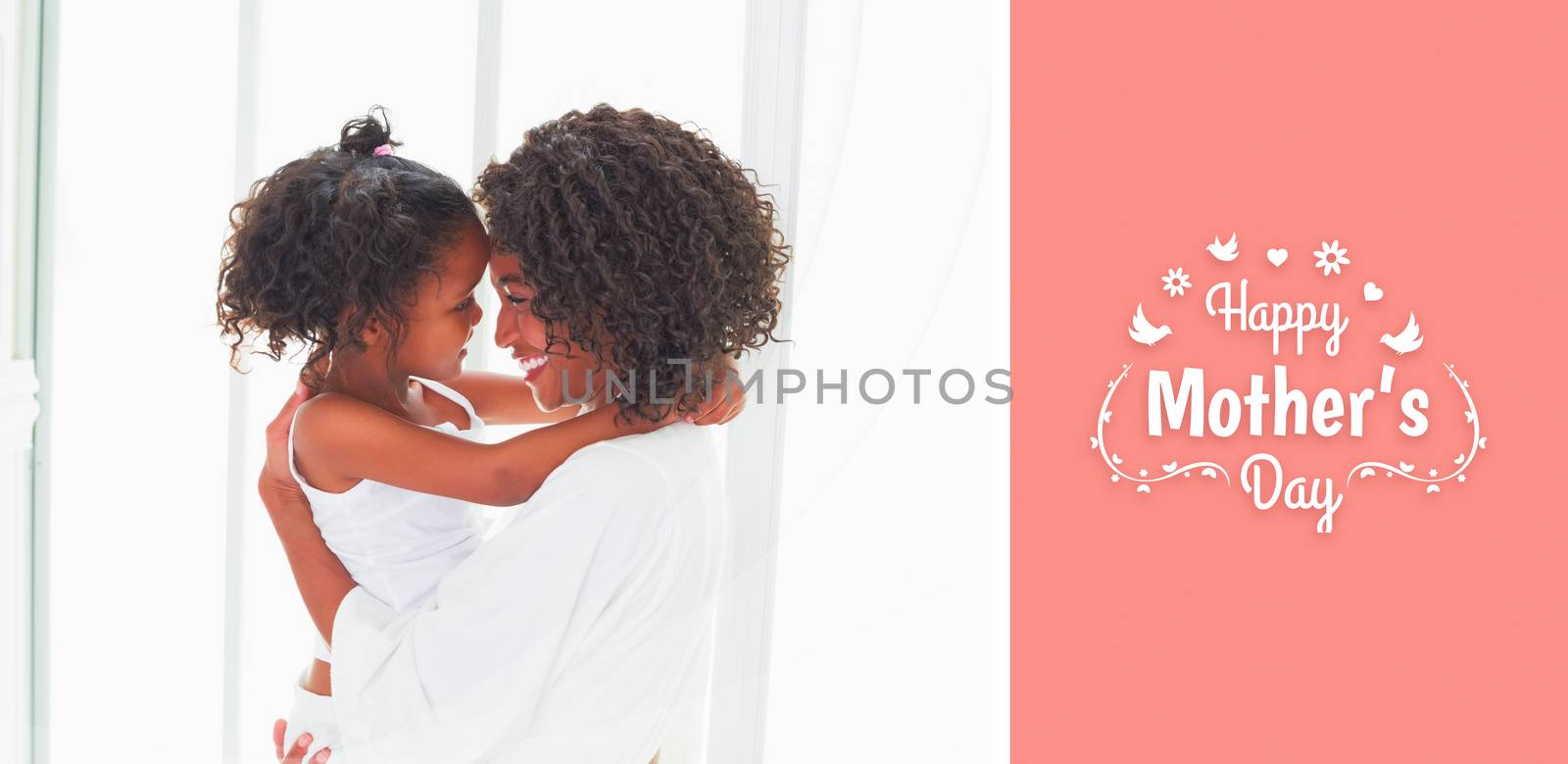Composite image of mothers day greeting by Wavebreakmedia