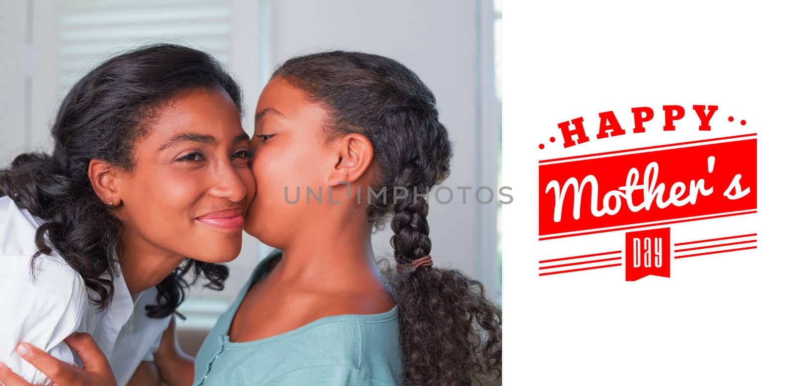 Composite image of mothers day greeting by Wavebreakmedia