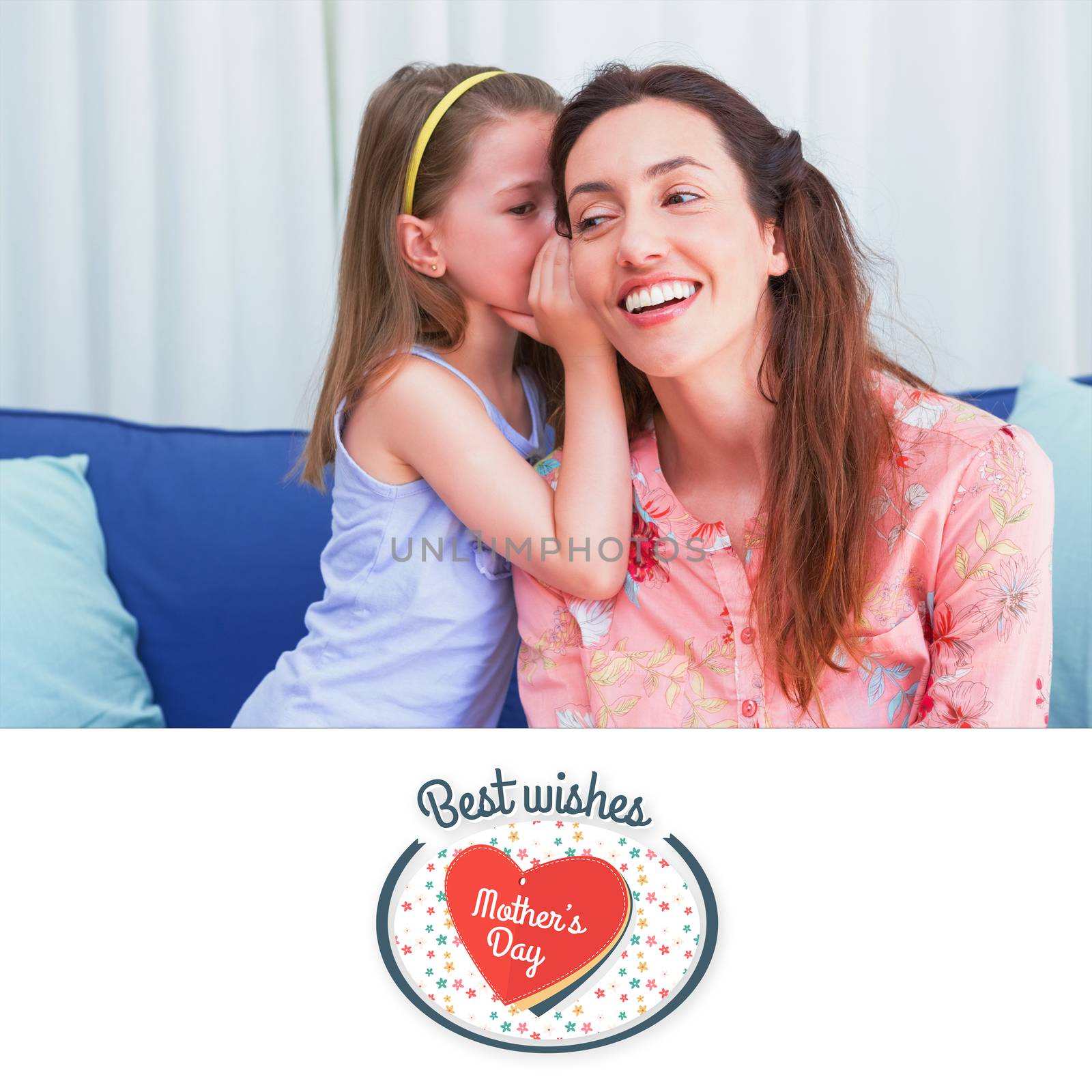 Composite image of mothers day greeting by Wavebreakmedia