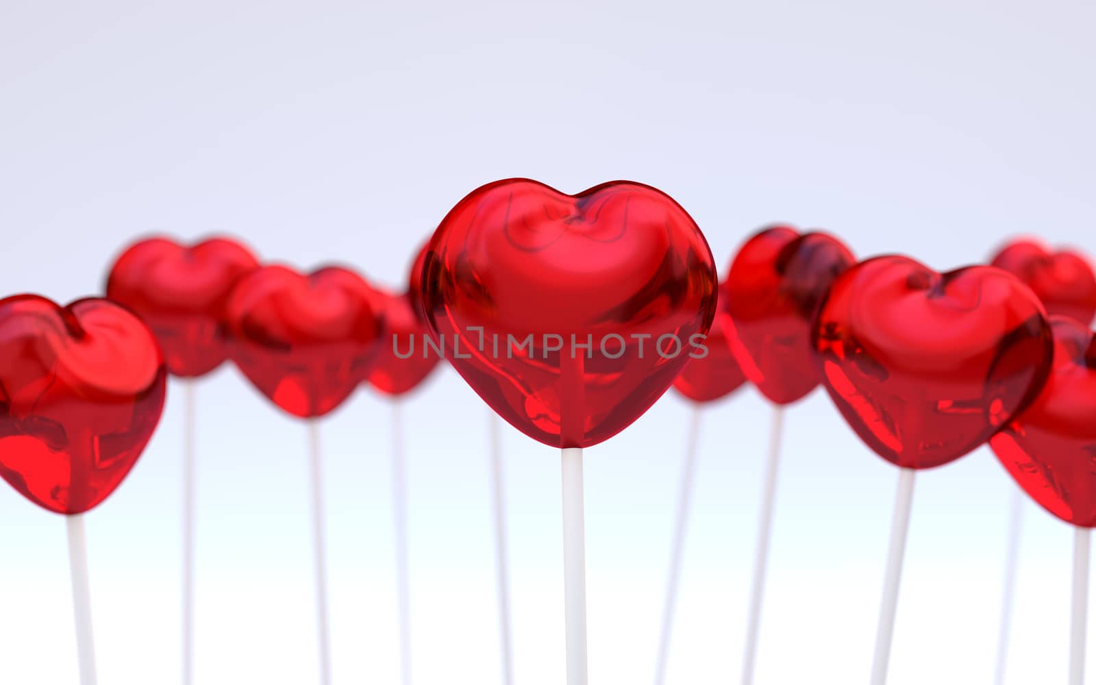 Heart shape lollypops by Barbraford