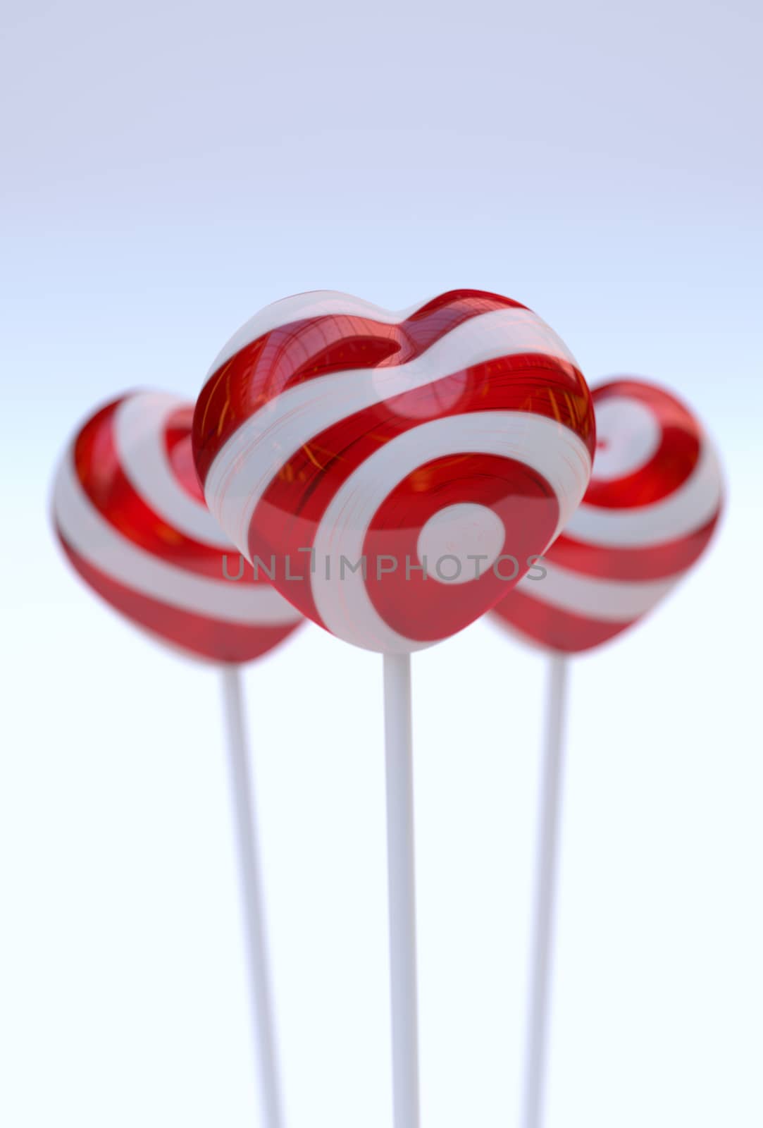 Heart shape lollypops by Barbraford