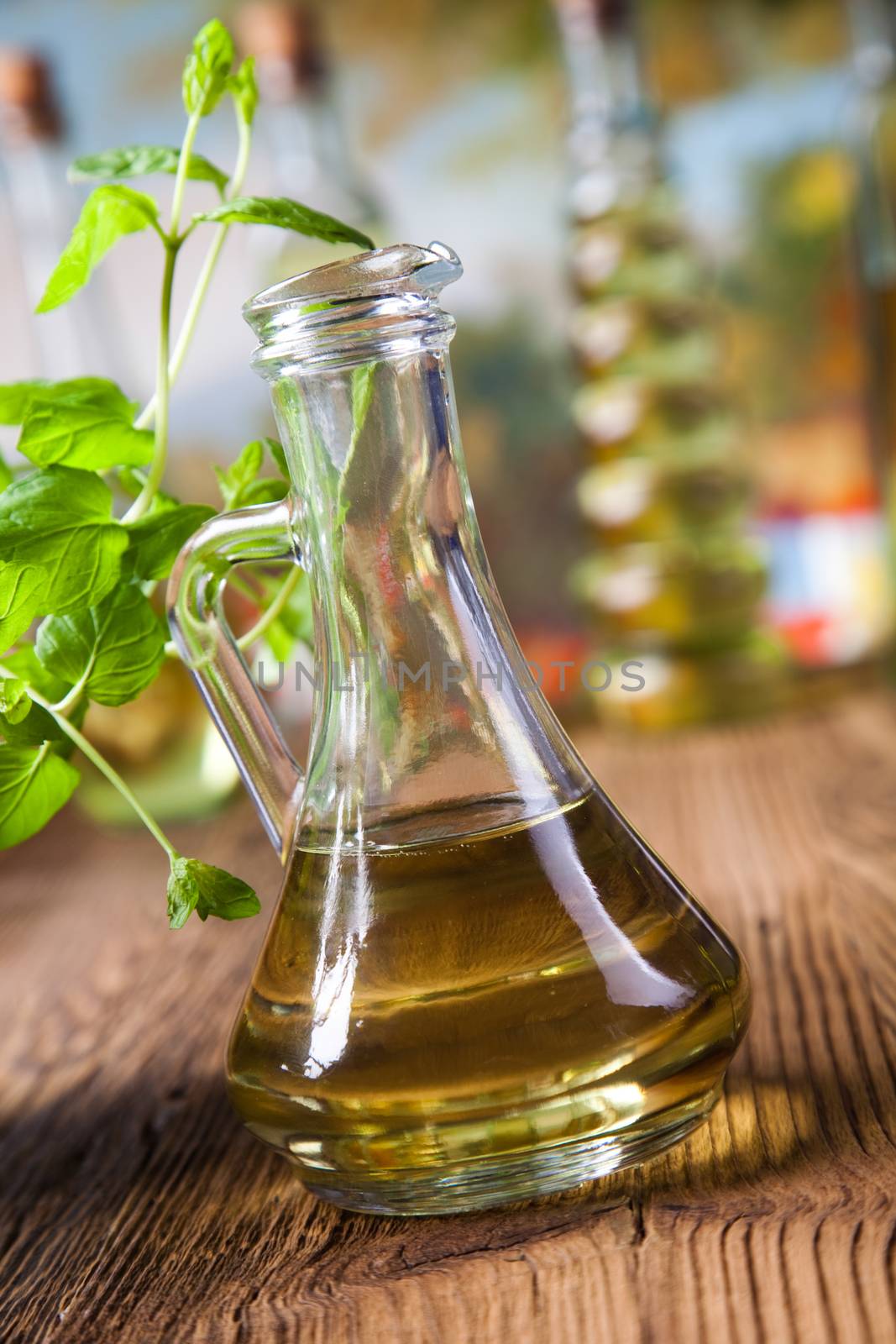 Extra Virgin Olive Oil, Mediterranean rural theme