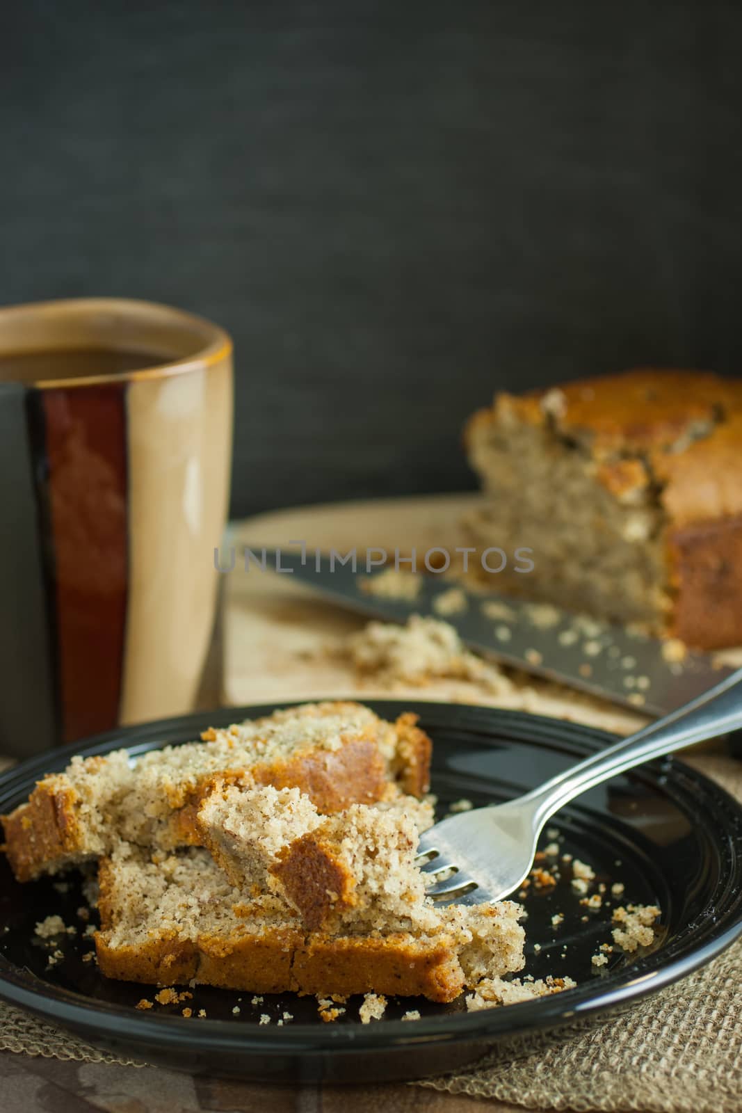 Banana Bread and Coffee by SouthernLightStudios