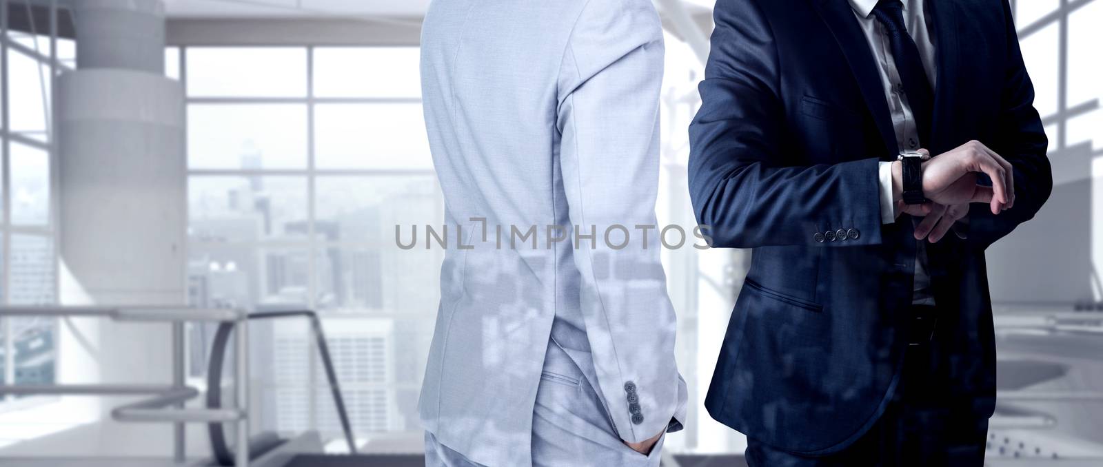 Composite image of thinking businessman by Wavebreakmedia