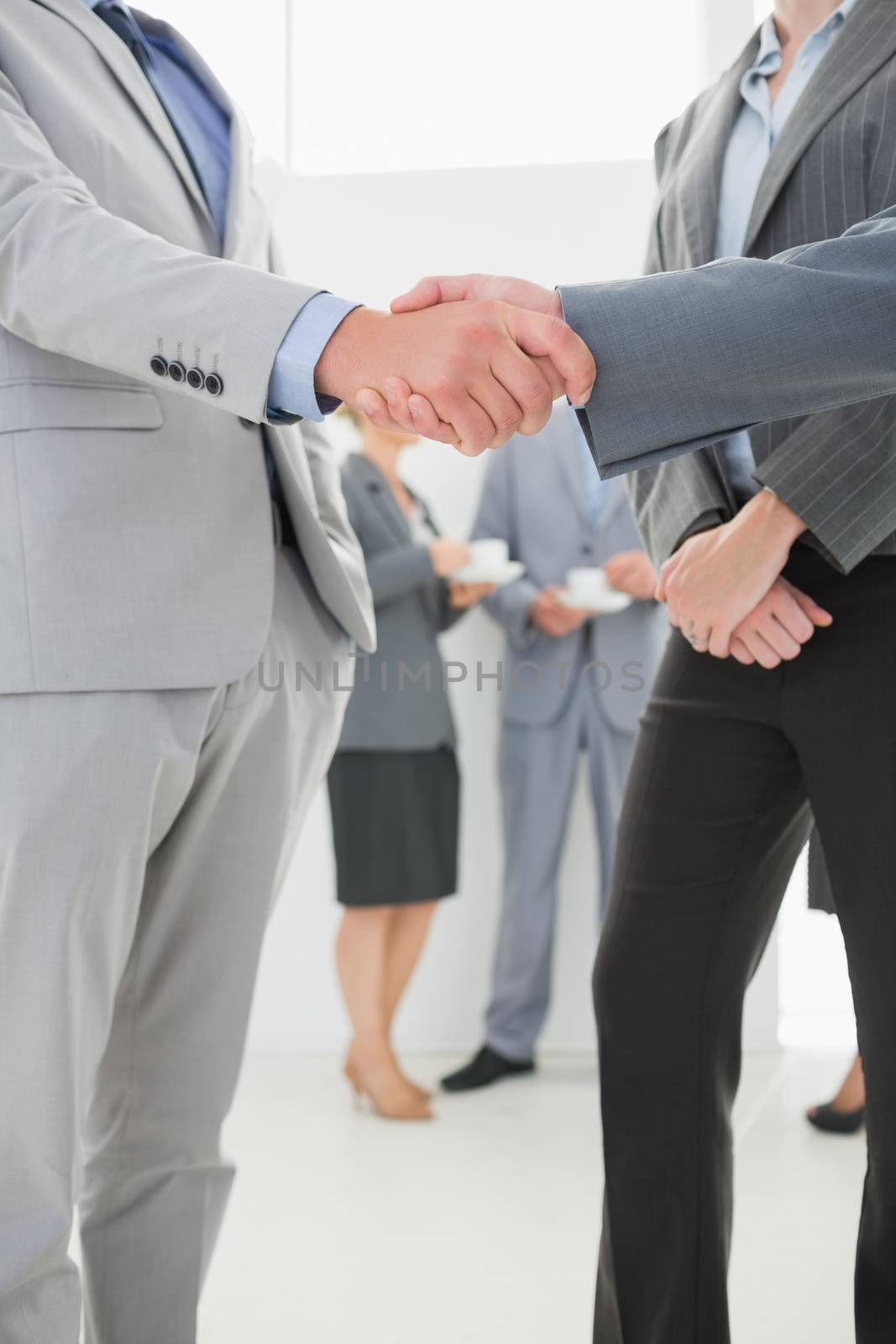 Business people shaking hands  by Wavebreakmedia
