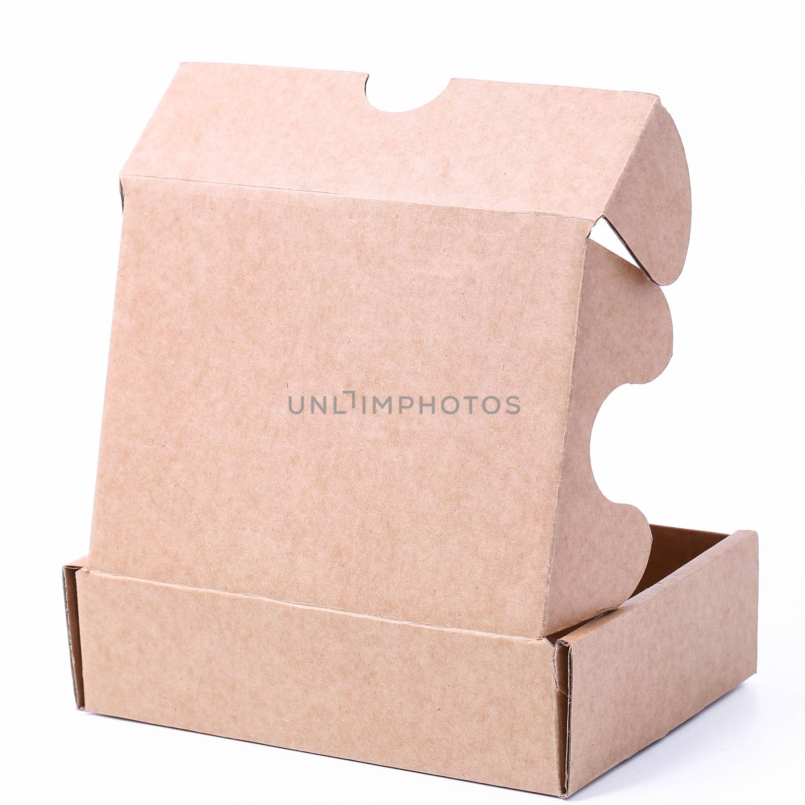 Carton boxes on a white background