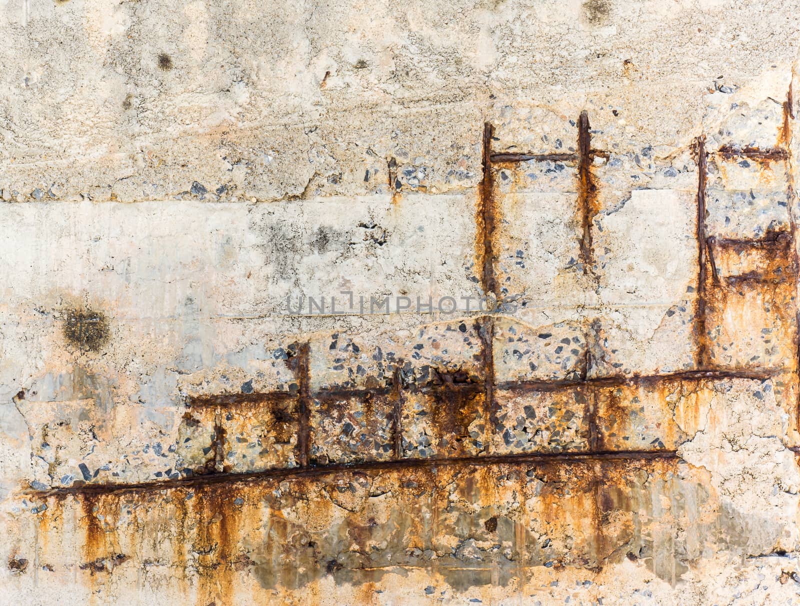 dilapidated wall concrete for background