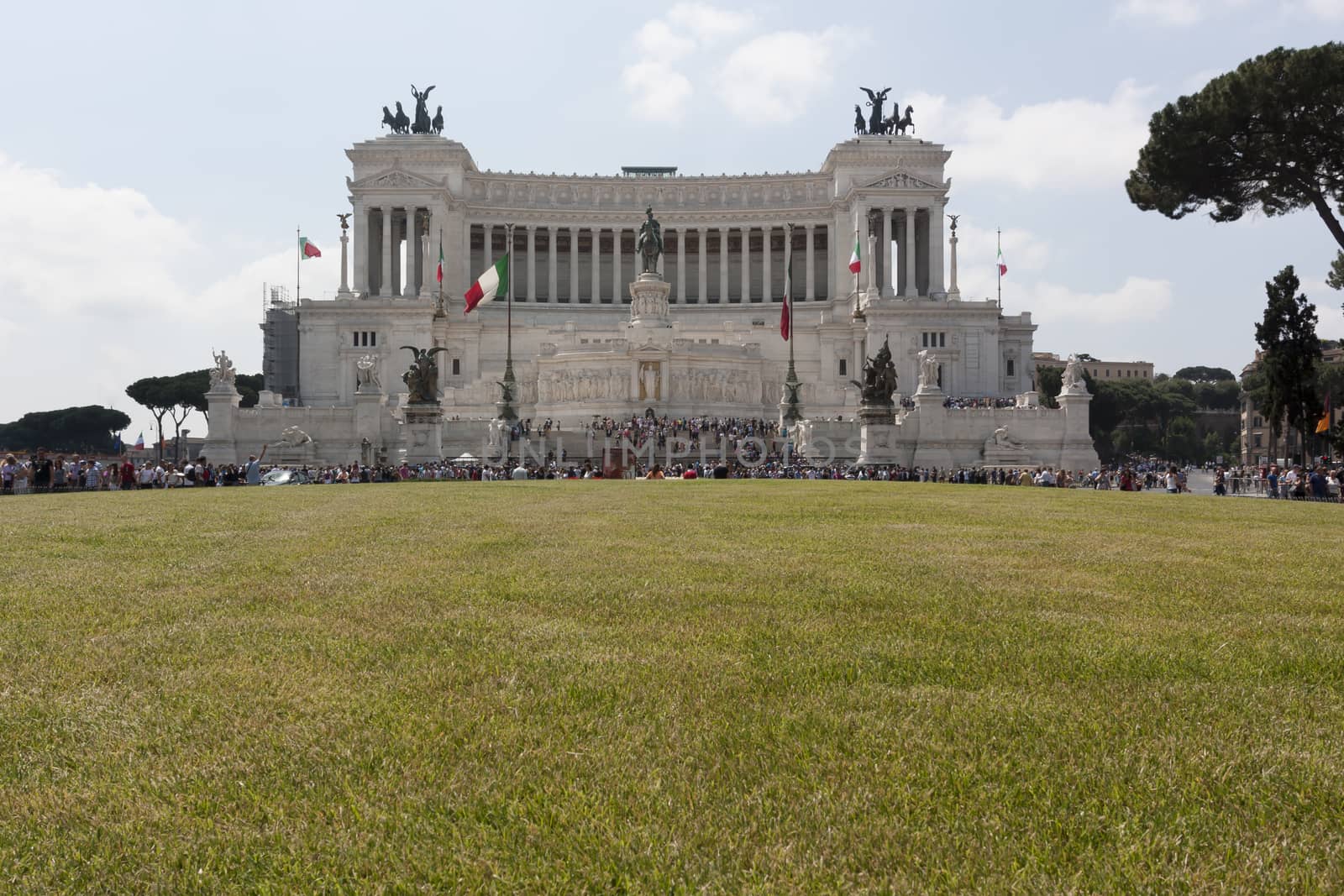 Rome Altar of the Nation on the day of the anniversary of the June 2