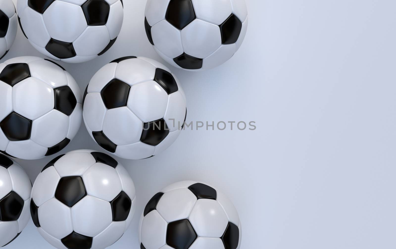 Championship soccer balls by Barbraford