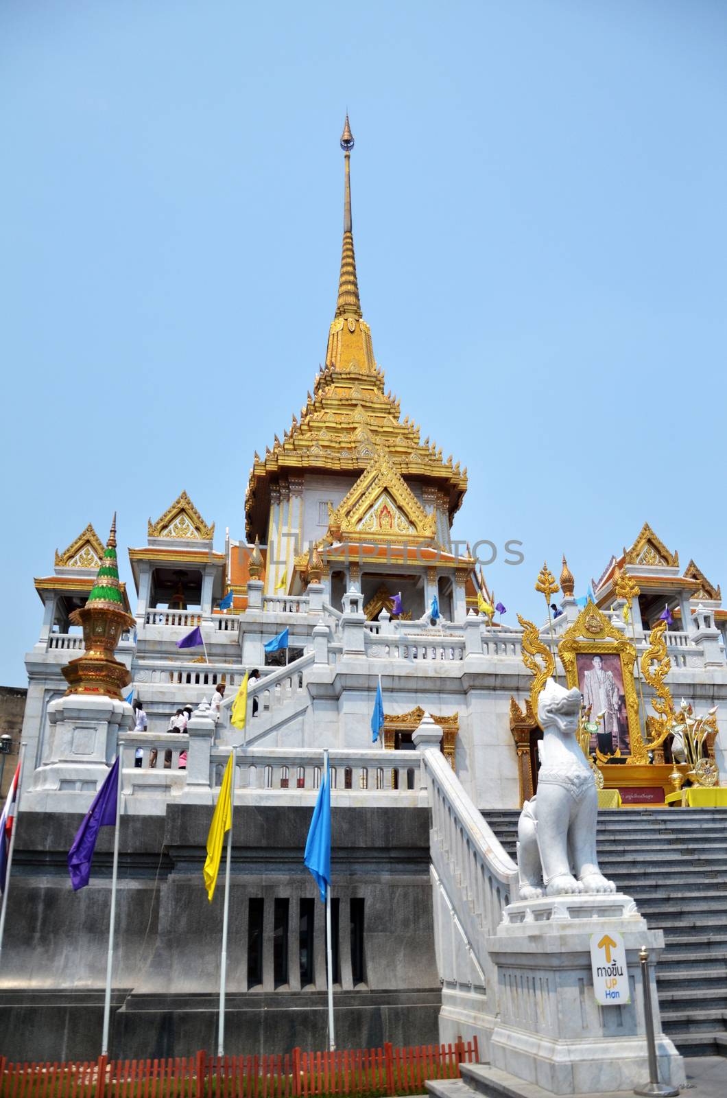 Wat Traimit (The Temple of the Golden Buddha) in Bangkok, Thailand