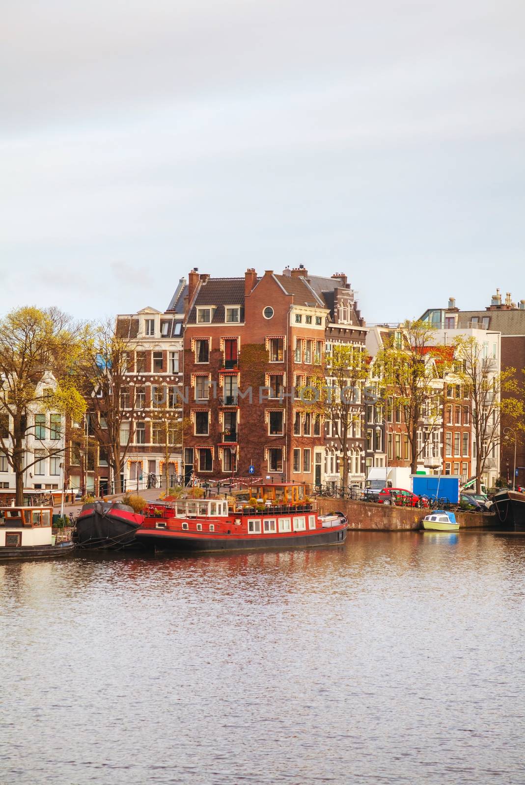 Overview of Amsterdam, the Netherlands by AndreyKr