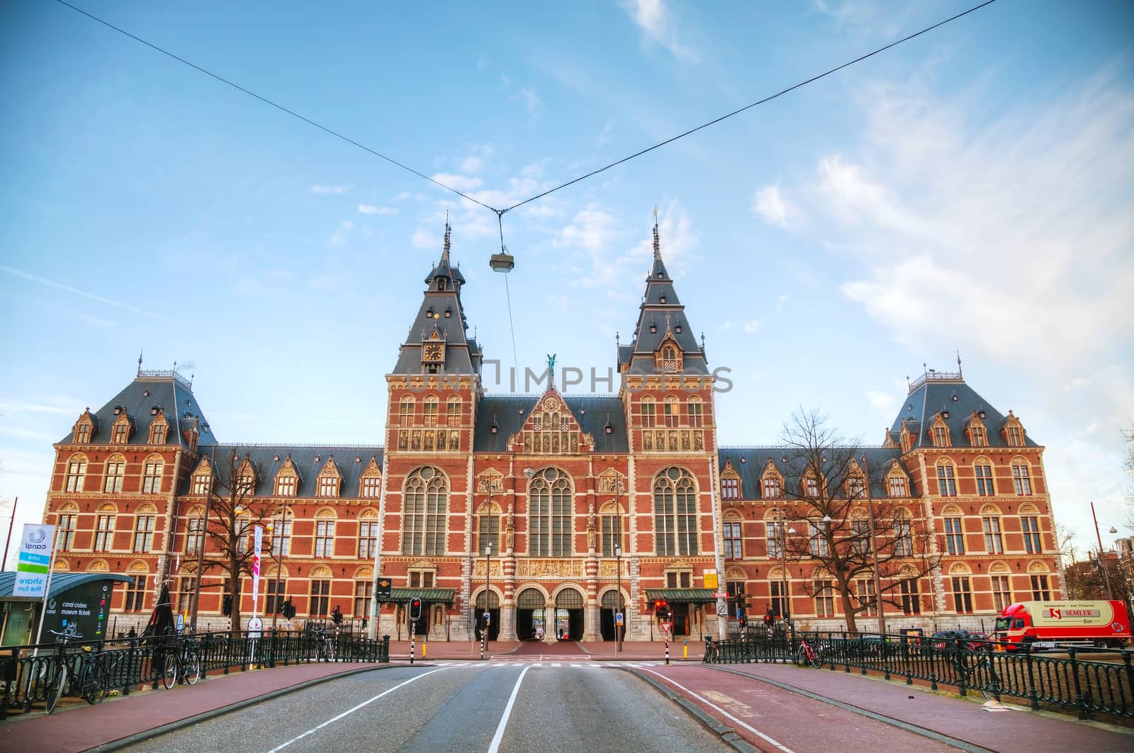 Netherlands national museum in Amsterdam by AndreyKr