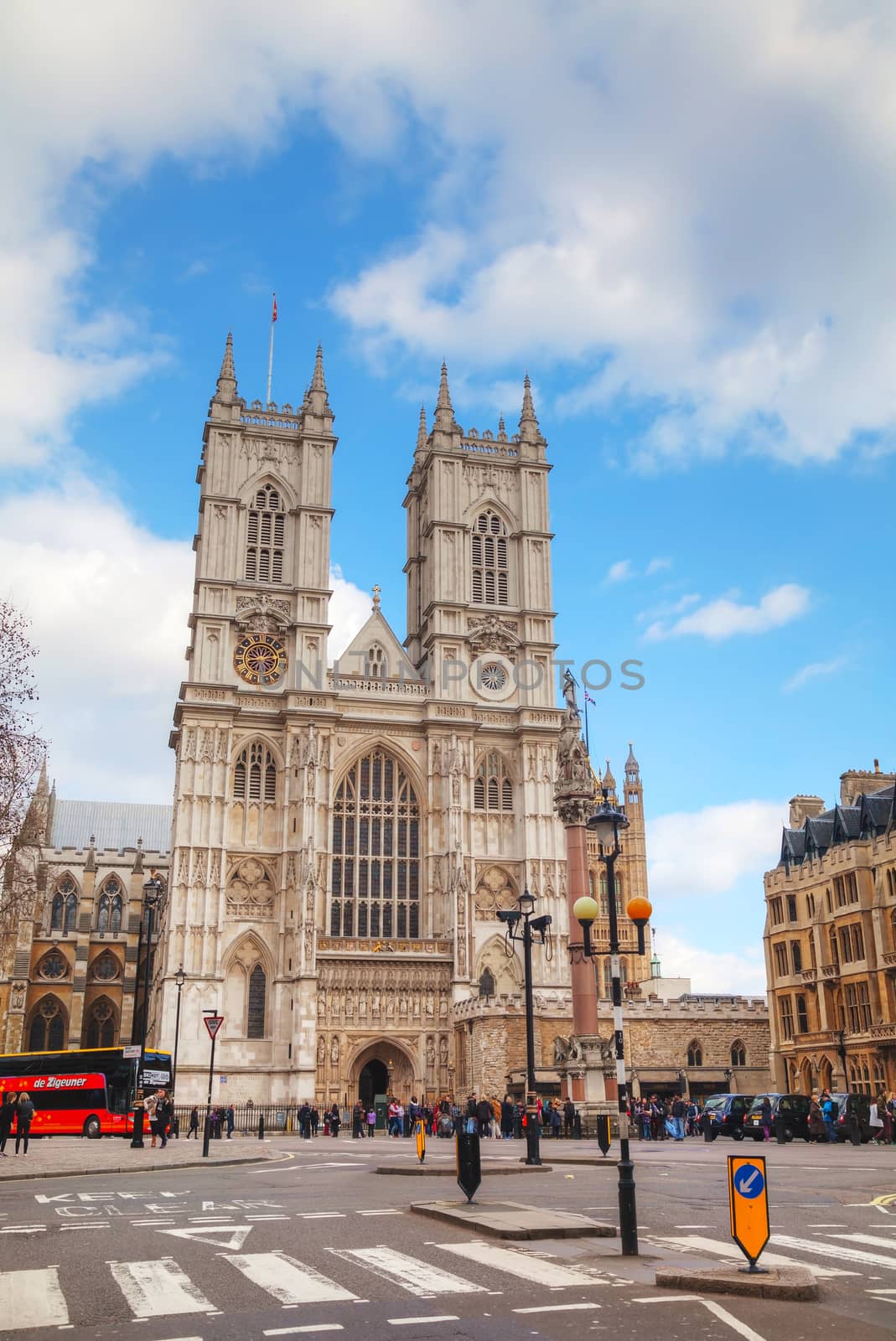 Westminster Abbey church in London by AndreyKr