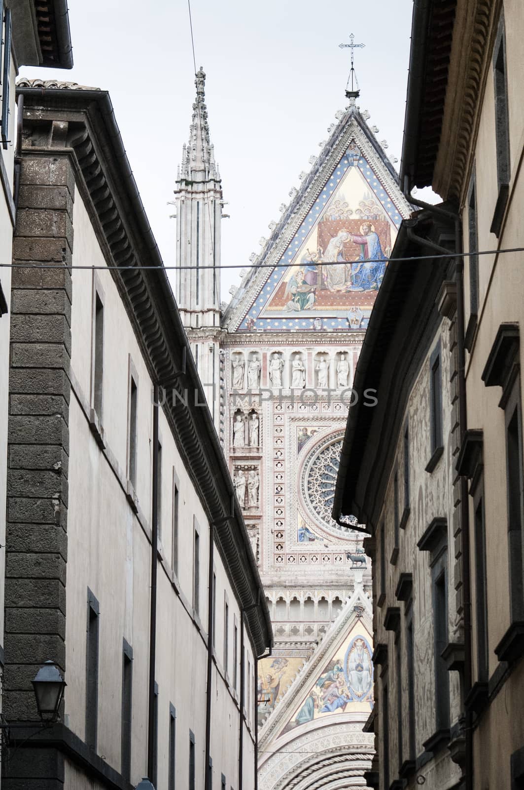 the Orvieto Cathedral