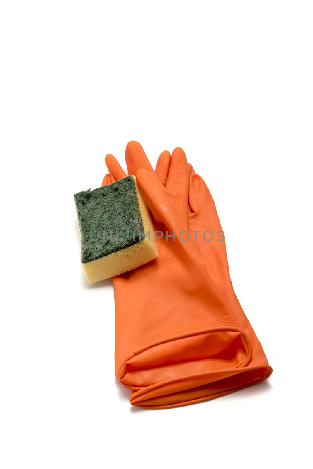 cleaning glove and sponge by ammza12