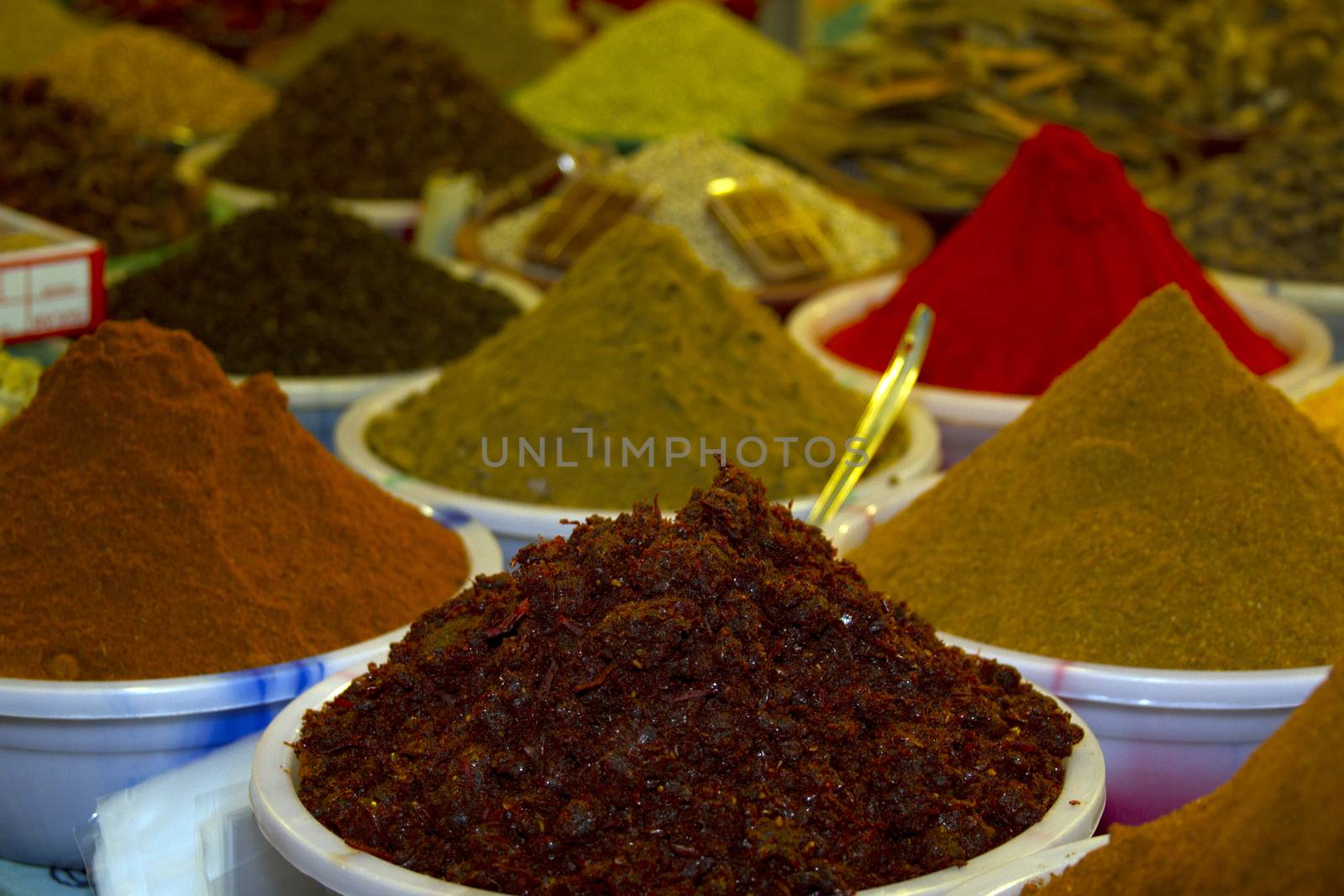 Spice Indian bazaar  Anjuna Market  Goa.