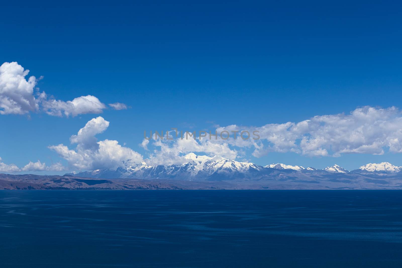 Lake Titicaca and the Andes in Bolivia by sven