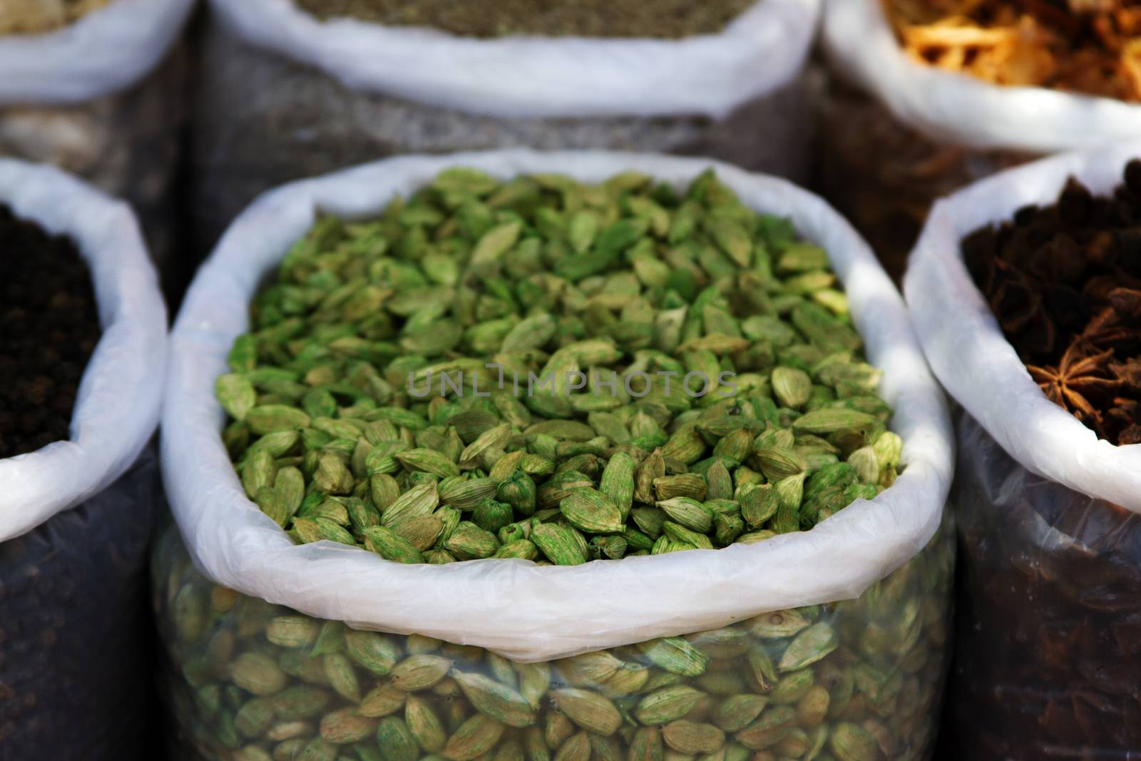 Spice Indian bazaar  Anjuna Market  Goa.