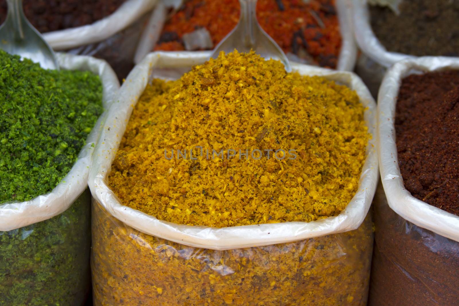 Spice Indian bazaar  Anjuna Market  Goa by mcherevan