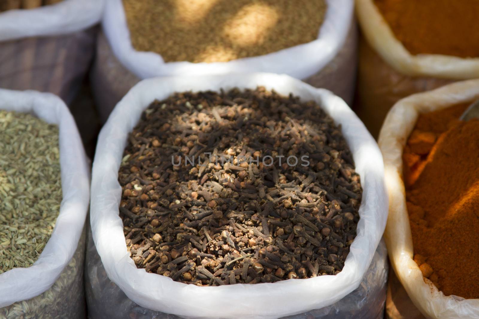 Spice Indian bazaar  Anjuna Market  Goa.