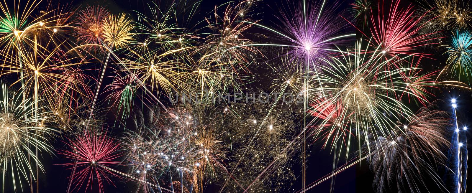 Celebrations - Fireworks Display - website header panel
