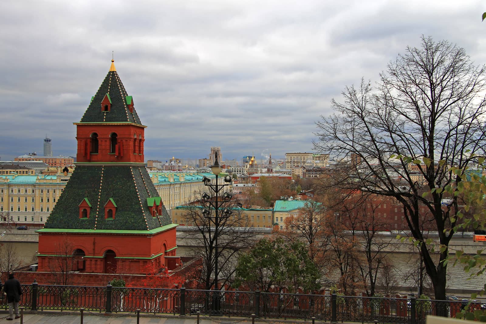 The Tower on the Red Square Moscow Russia