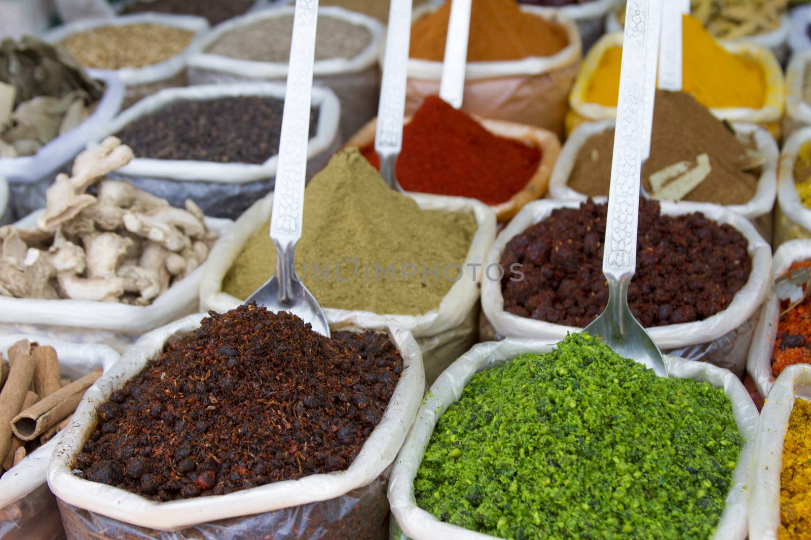 Spice Indian bazaar  Anjuna Market  Goa by mcherevan