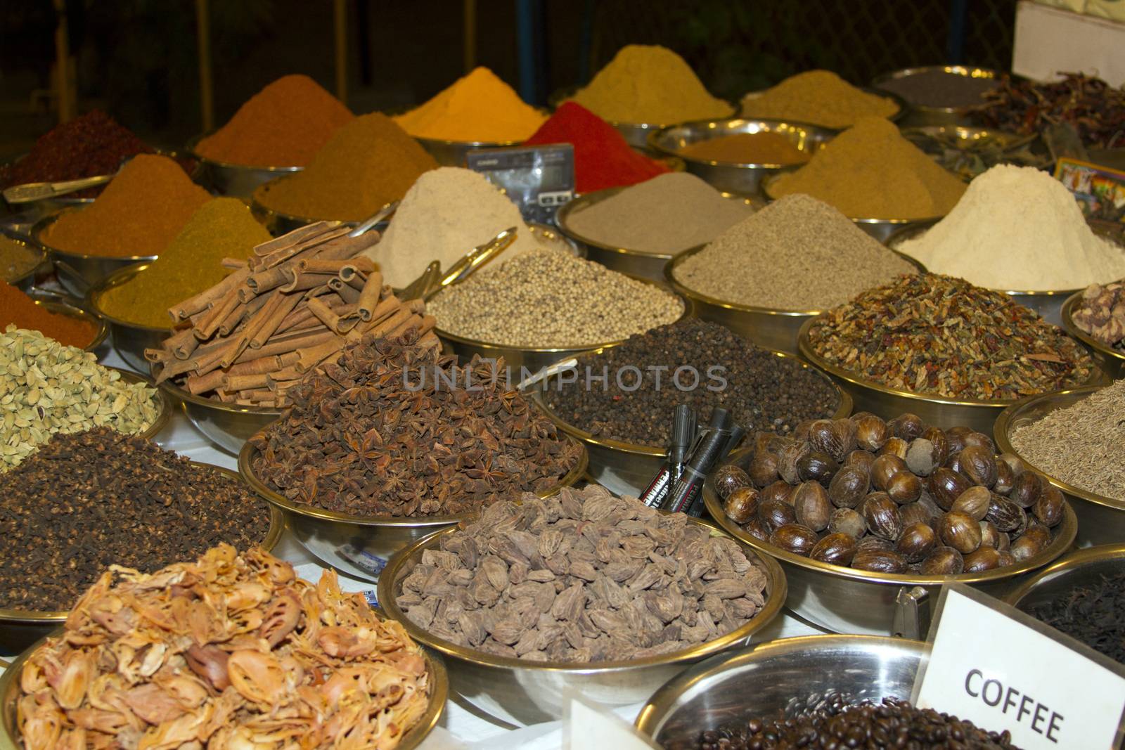 Spice Indian bazaar  Anjuna Market  Goa by mcherevan