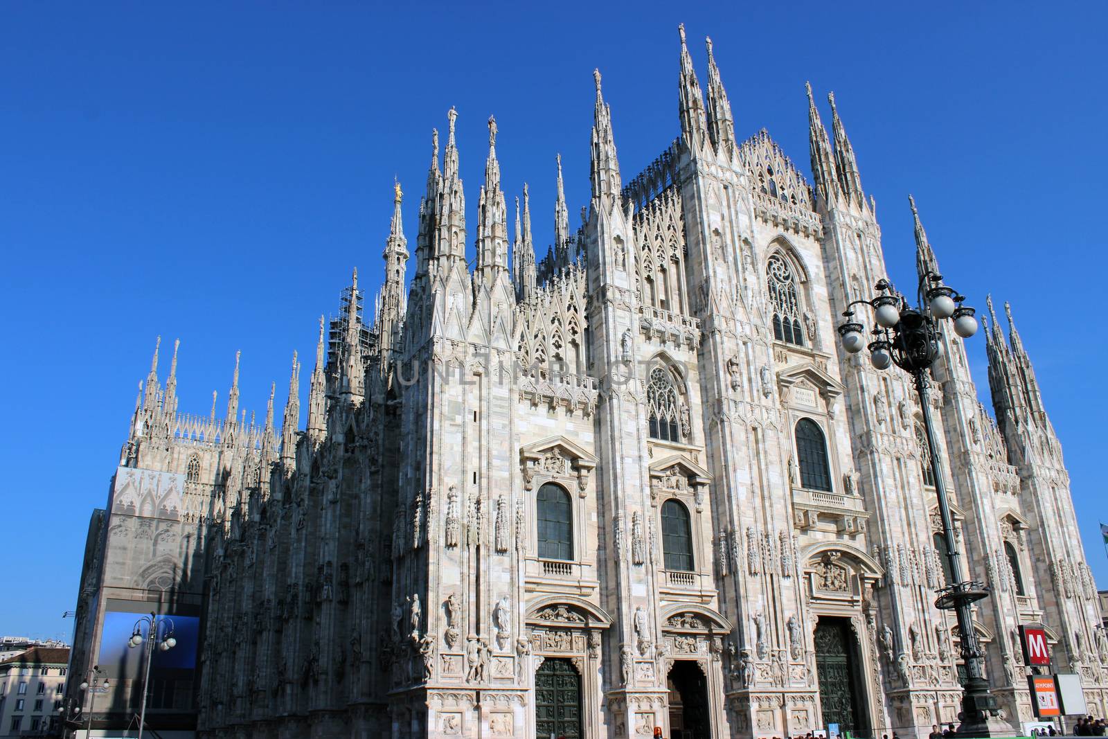 Milan Cathedral from the Square. by bensib