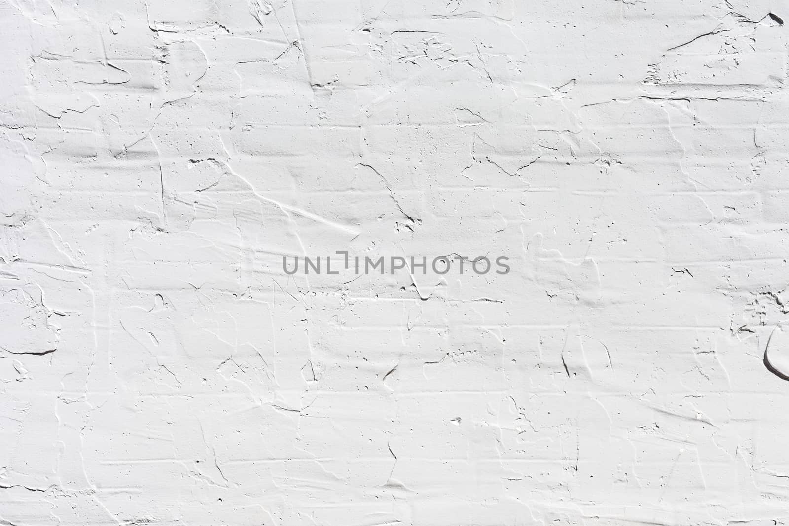 Grungy white concrete wall background by H2Oshka