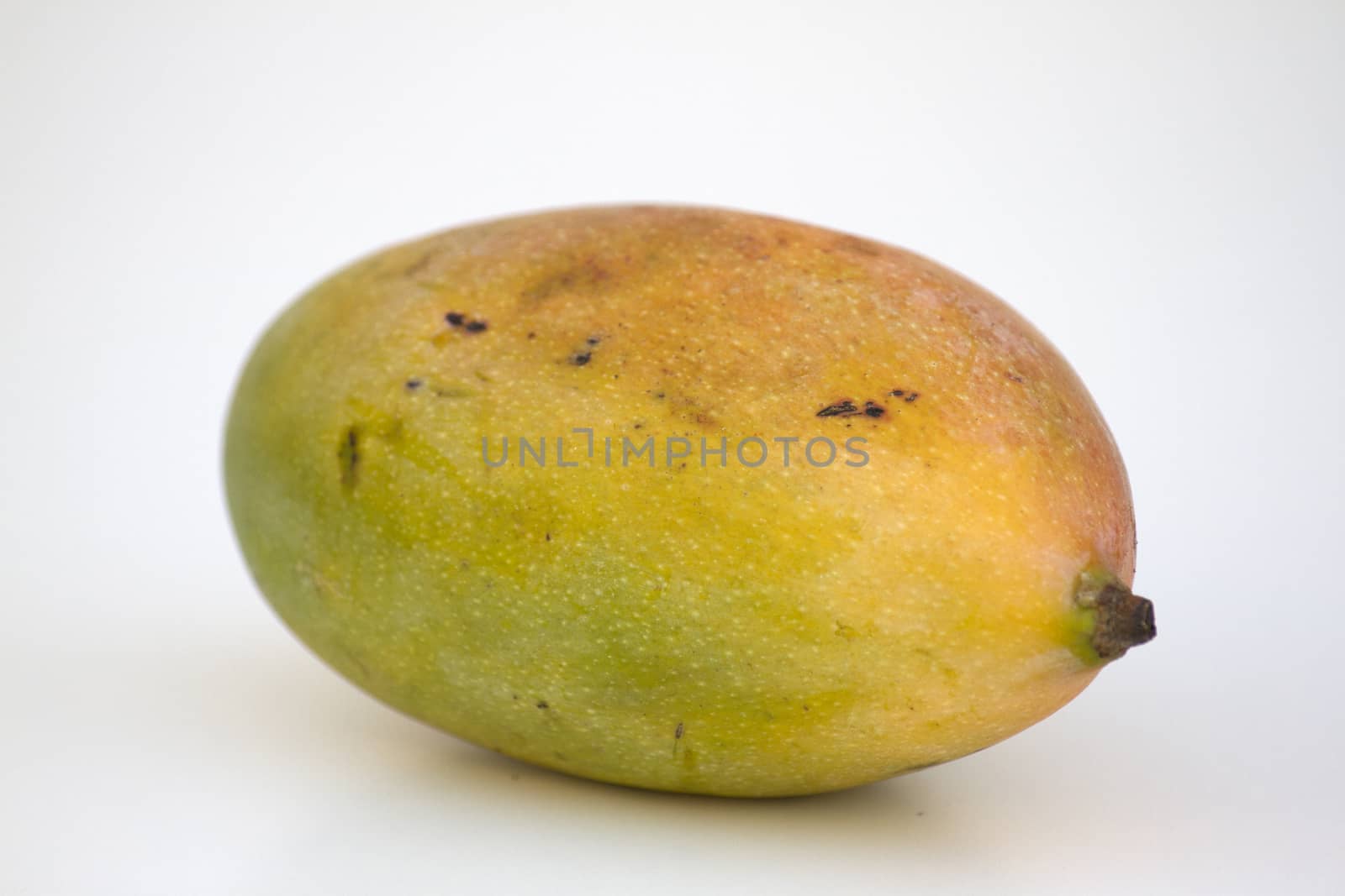 Fresh juicy yellow ripe mango.