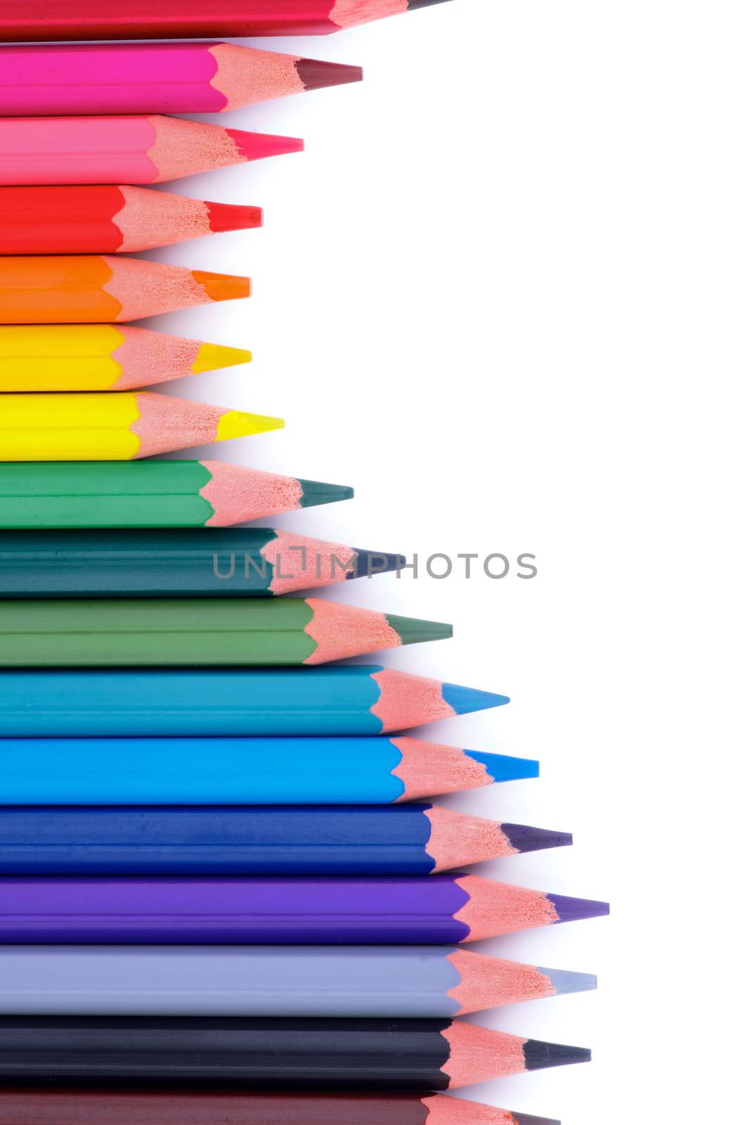 Colorful Pencils Wave by zhekos