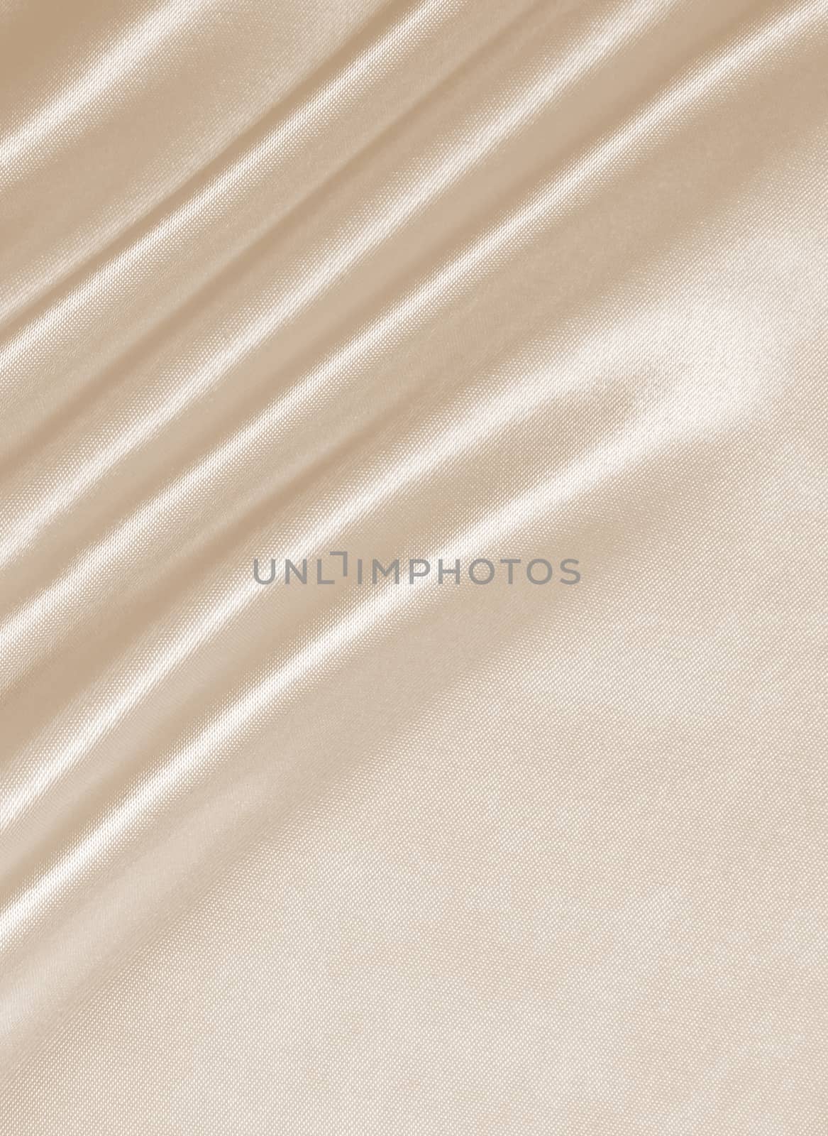 Smooth elegant golden silk can use as wedding background. In Sepia toned. Retro style