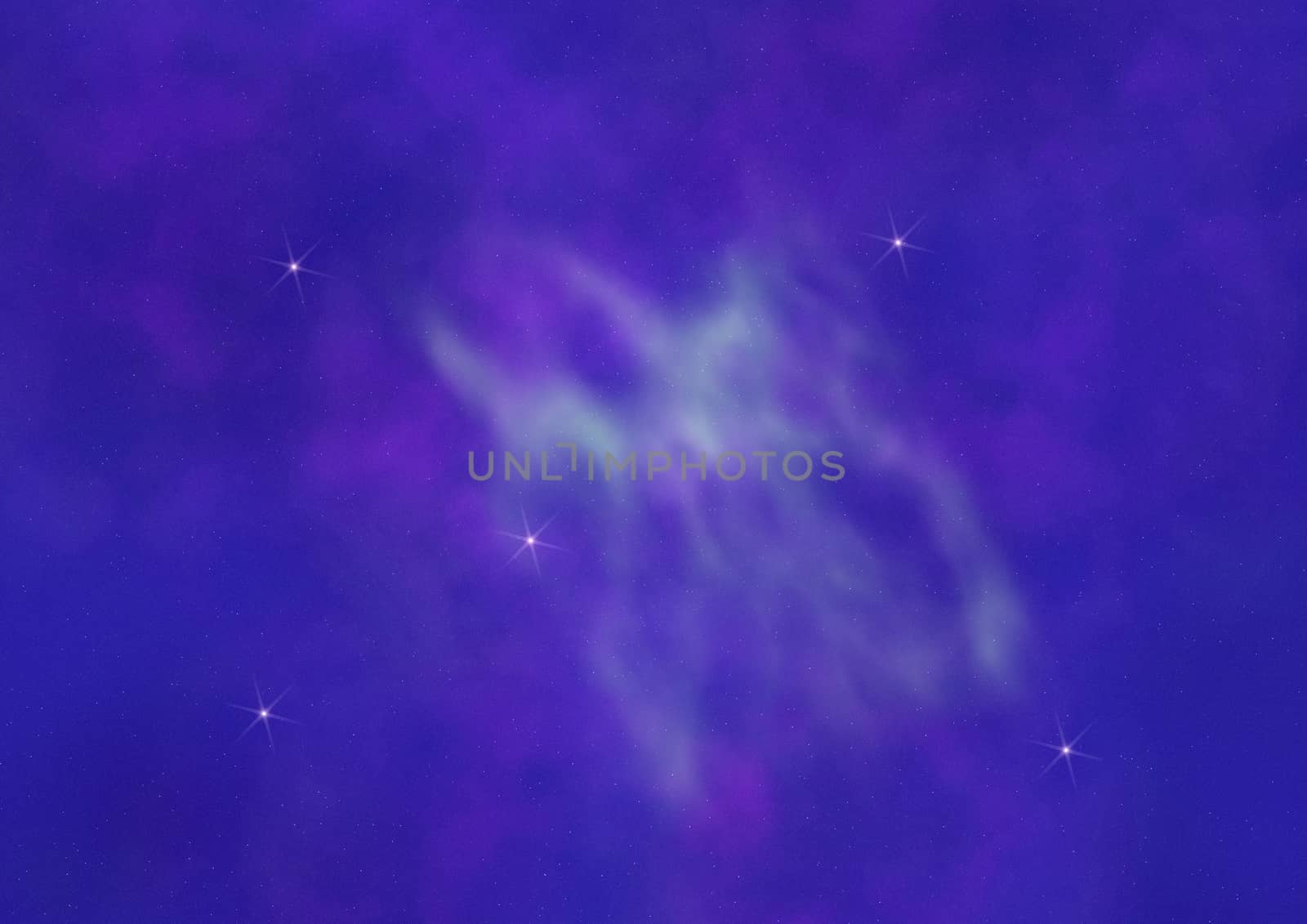 Small part of an infinite star field of space in the Universe. Elements of this image furnished by NASA.