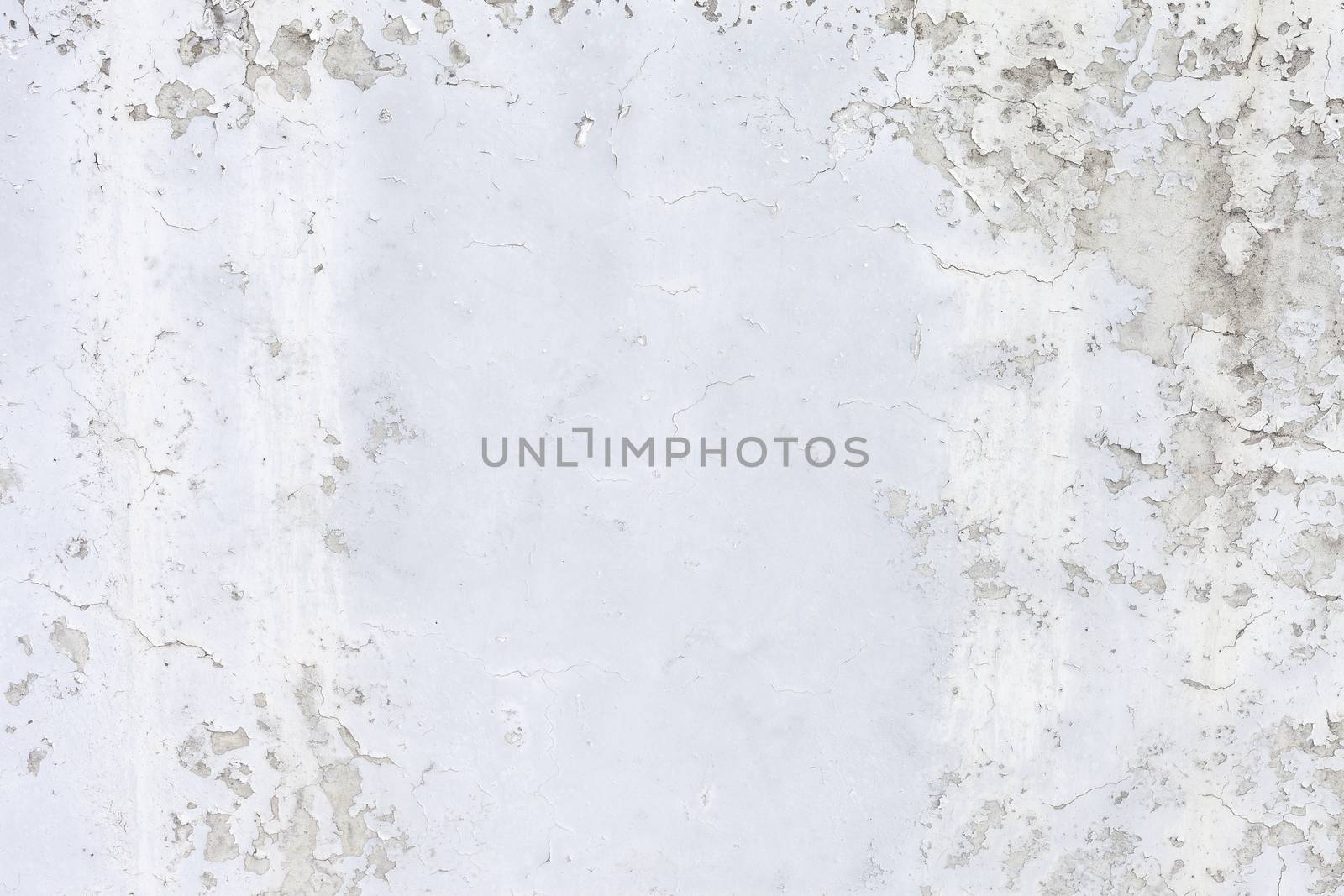 Grungy white concrete wall background by H2Oshka