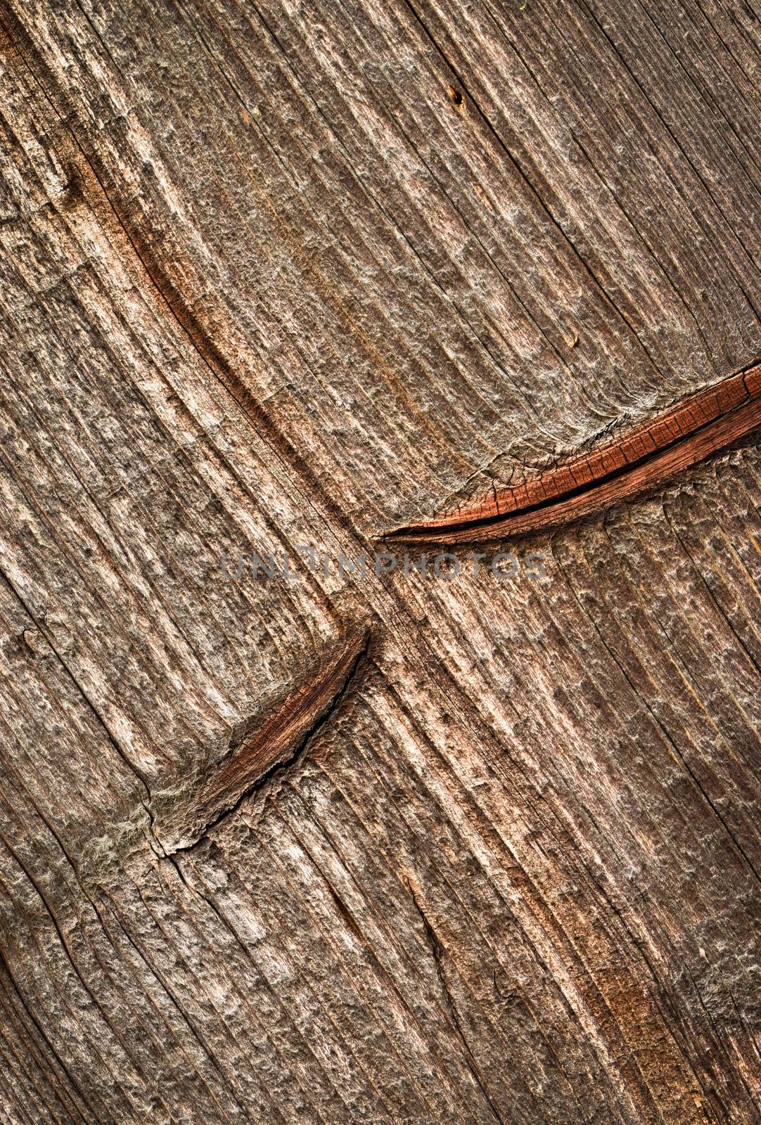 pattern on old wood board by Ahojdoma