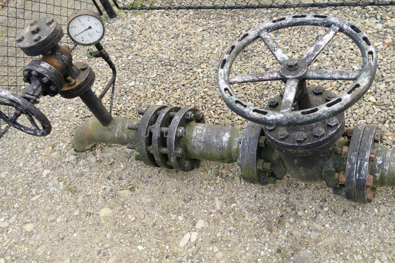 old gas valve