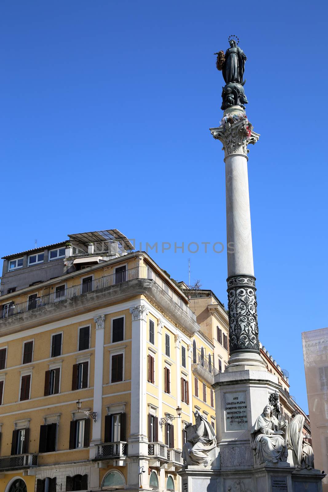 Piazza di Spagna in Rome, Italy by vladacanon