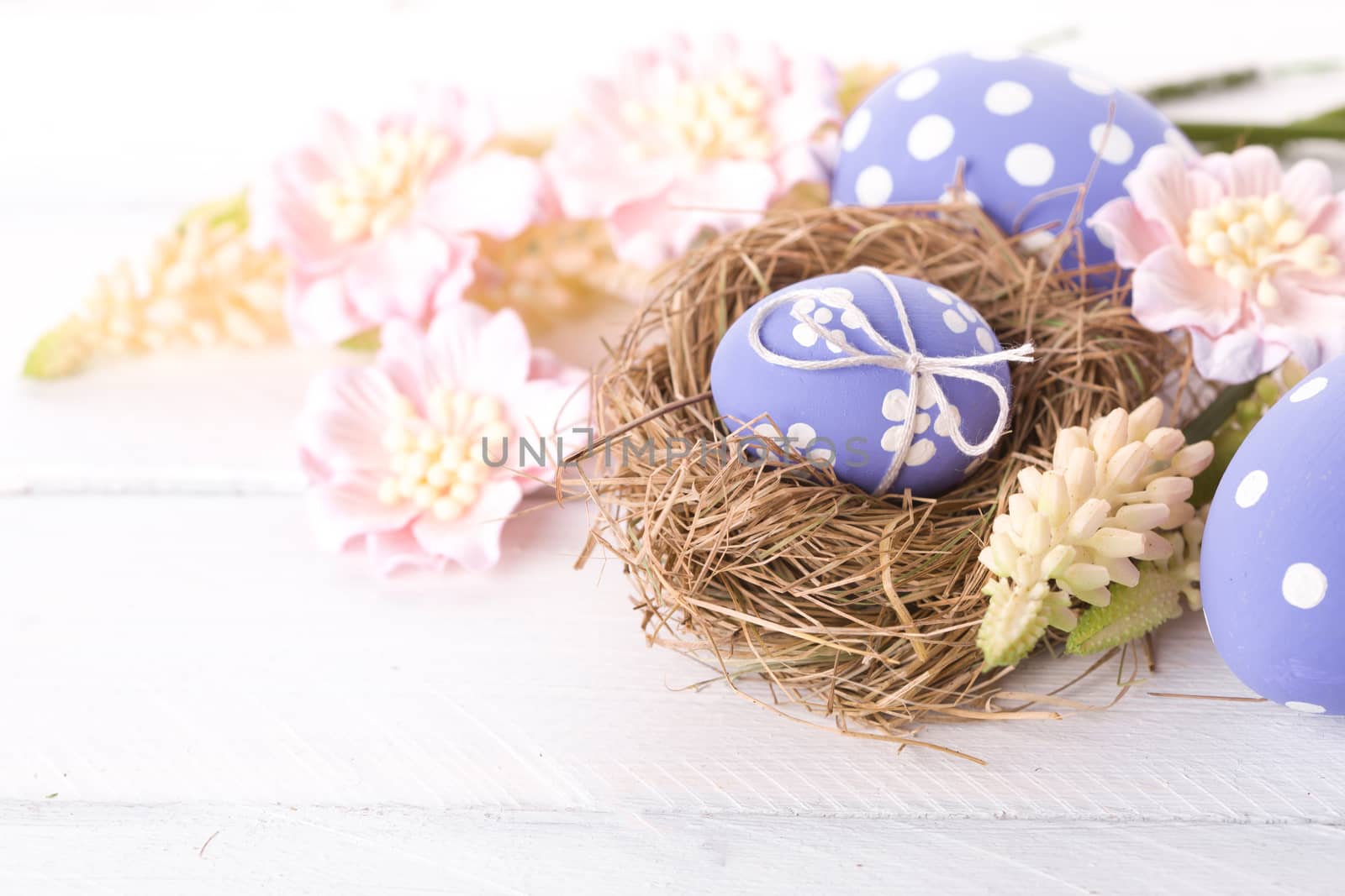 Easter Eggs with Nest by fotomaximum