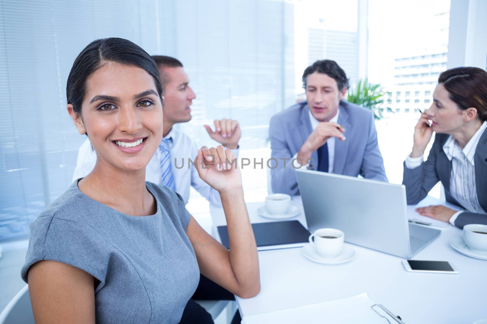 Business people having meeting  by Wavebreakmedia