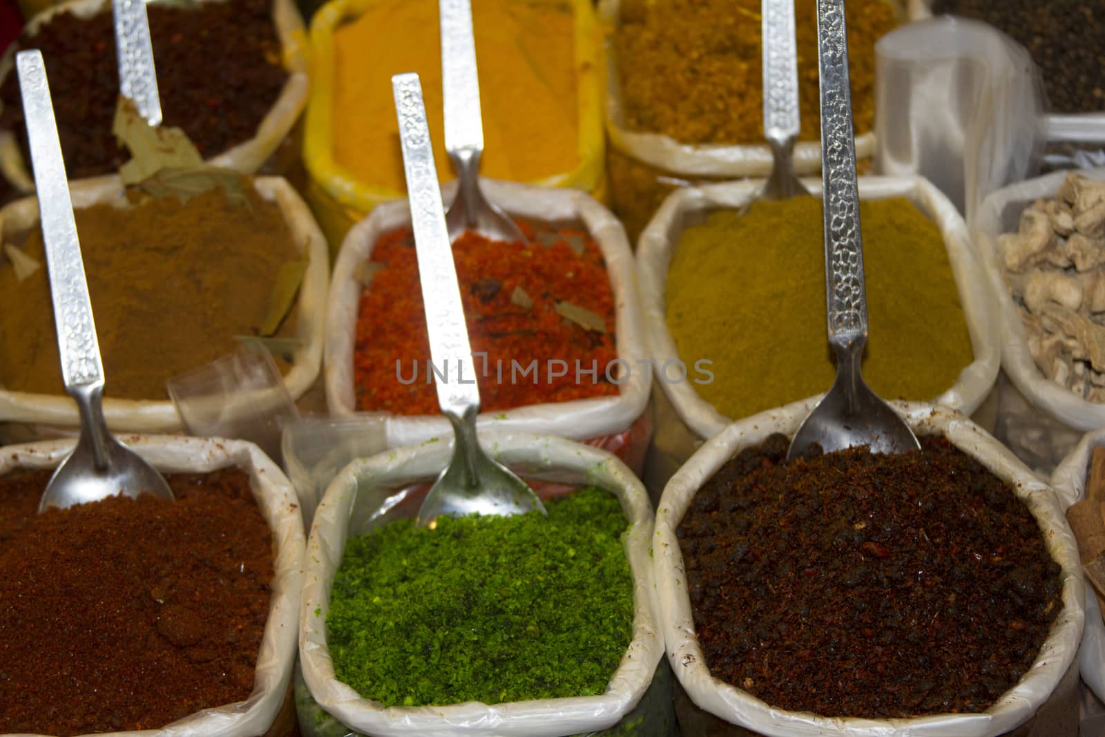 Spice Indian bazaar  Anjuna Market  Goa by mcherevan