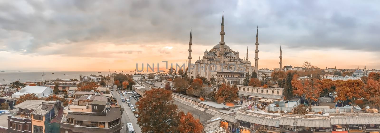 Istanbul - City panoramic skyline by jovannig